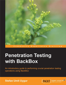 Penetration Testing with Backbox