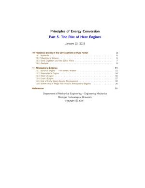 Principles of Energy Conversion Part 5