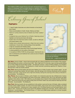 Culinary Gems of Ireland Highlights