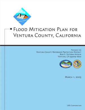 Flood Mitigation Plan for Ventura County, California