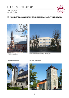St Edmund's Oslo and the Anglican Chaplaincy In