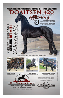 2018 Superior Friesian Catalog.Pdf