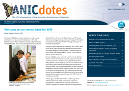 Anicdotes Newsletter Issue 7