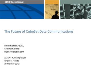 The Future of Cubesat Communications