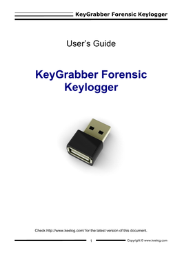 Hardware Keylogger User Guide