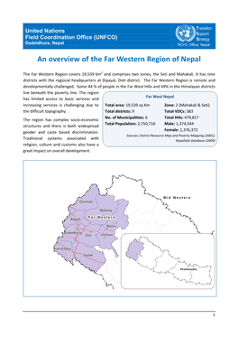 An Overview of the Far Western Region of Nepal