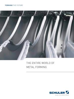 The Entire World of Metal Forming Metal of World Entire The