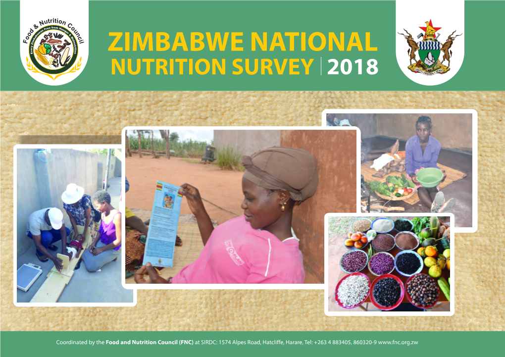 Zimbabwe National Nutrition Survey 2018