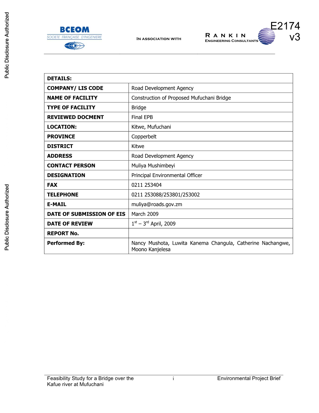 Environmental Impact Type