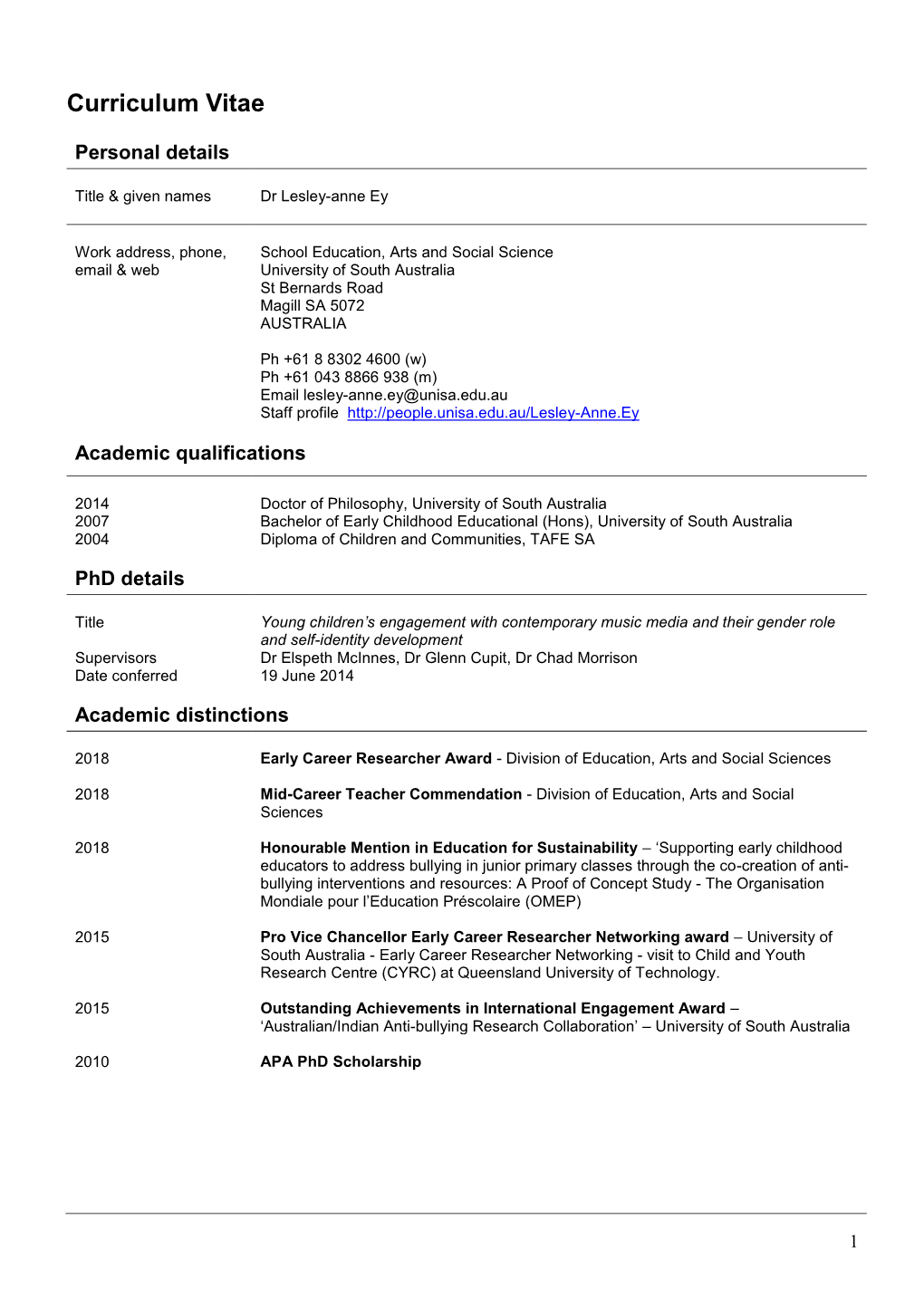 Lesley-Anne EY CV 20-8-2019 (1).Pdf