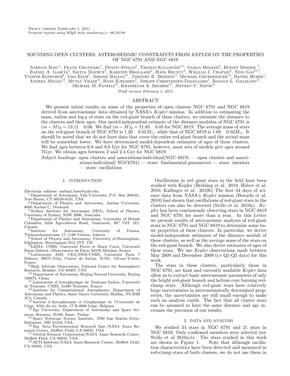 Asteroseismic Constraints from Kepler on The