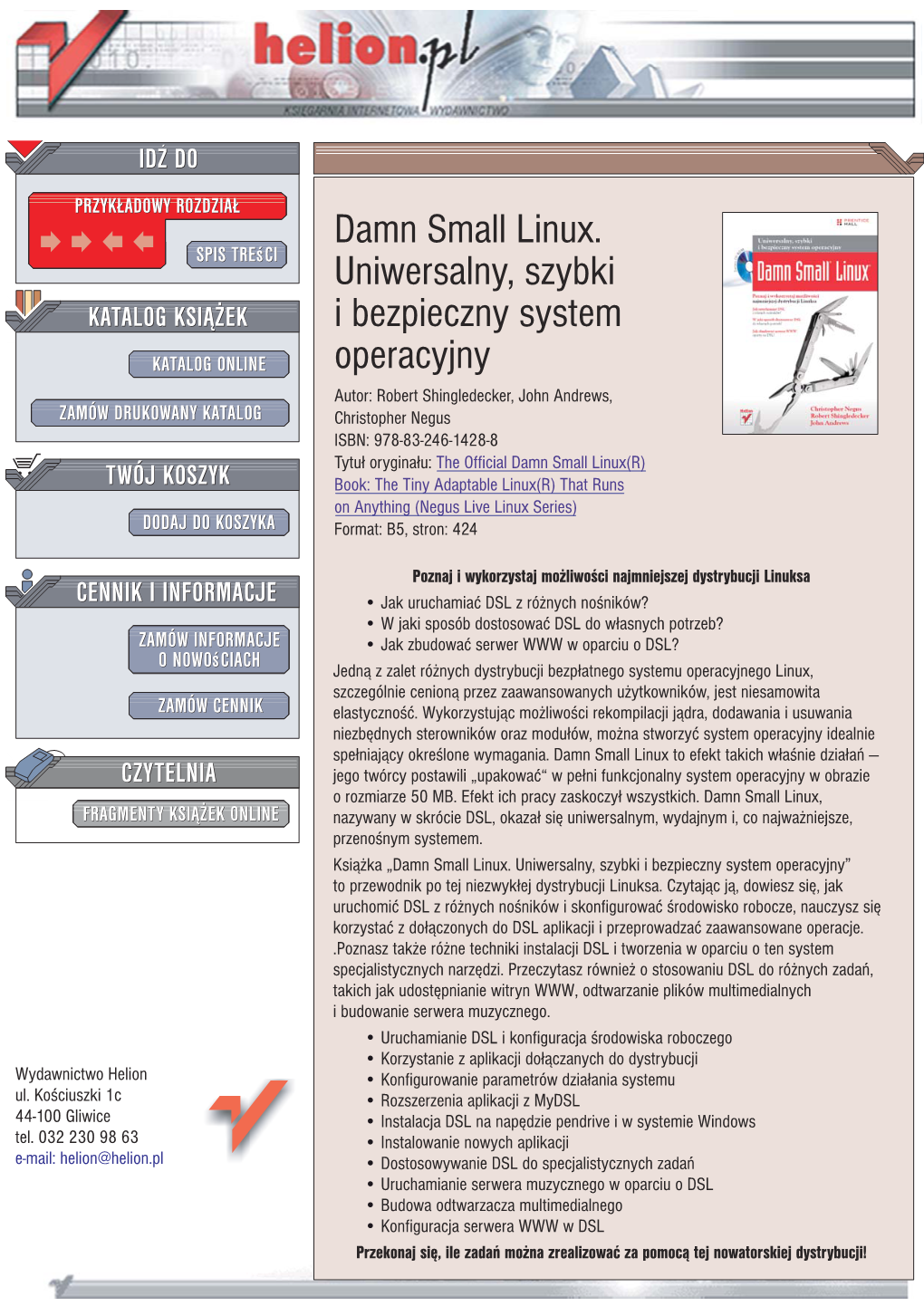 Damn Small Linux. Uniwersalny, Szybki I Bezpieczny System