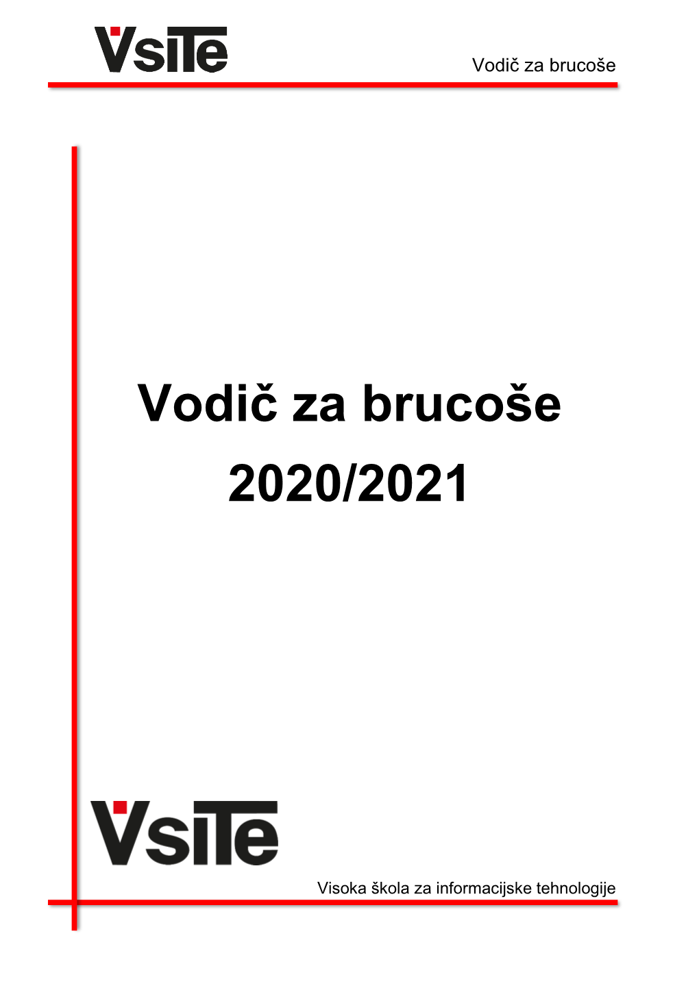 Vodič Za Brucoše 2020/2021