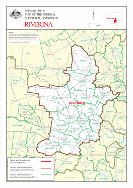 RIVERINA Warren Gilgandra E L COBAR X O Mendooran RIVERINA 0 25 Km Coo