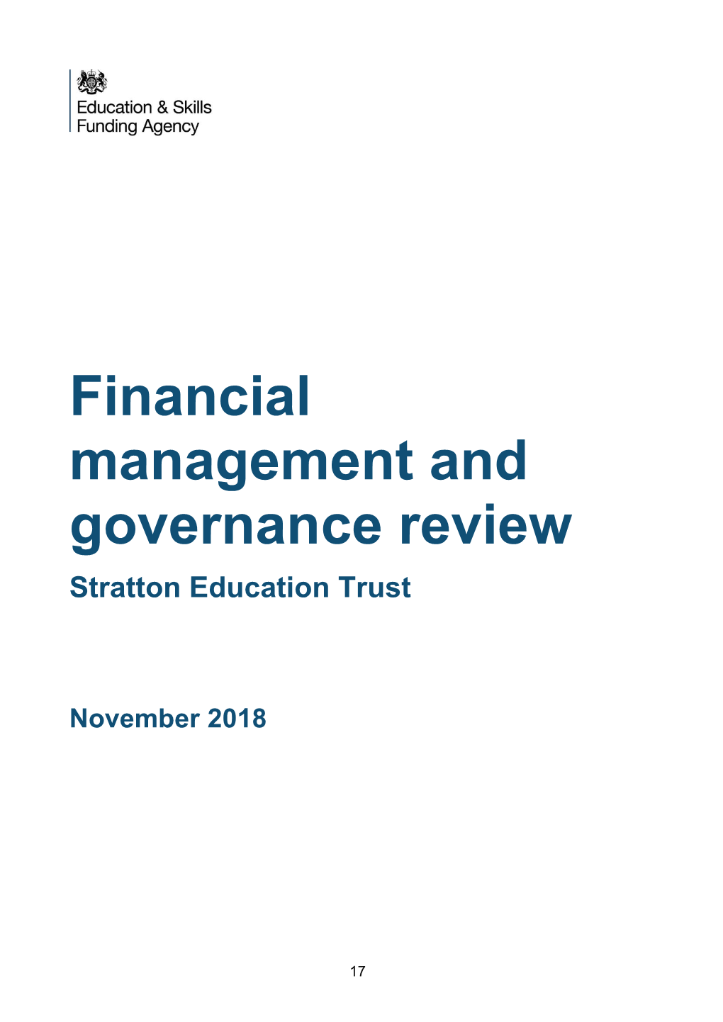 FMG Review Stratton Education Trust