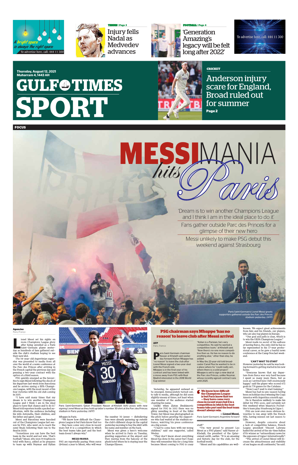 SPORT Page 2 FOCUS