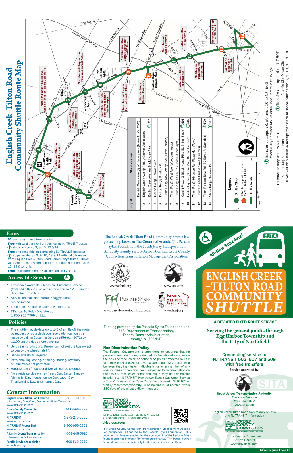 English C Reek–T Ilton R Oad C Omm Unity Shuttle R Oute M Ap