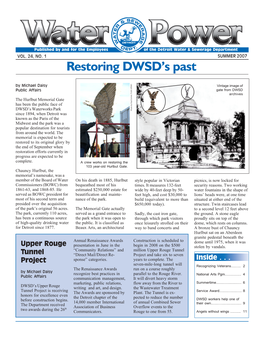 Restoring DWSD's Past