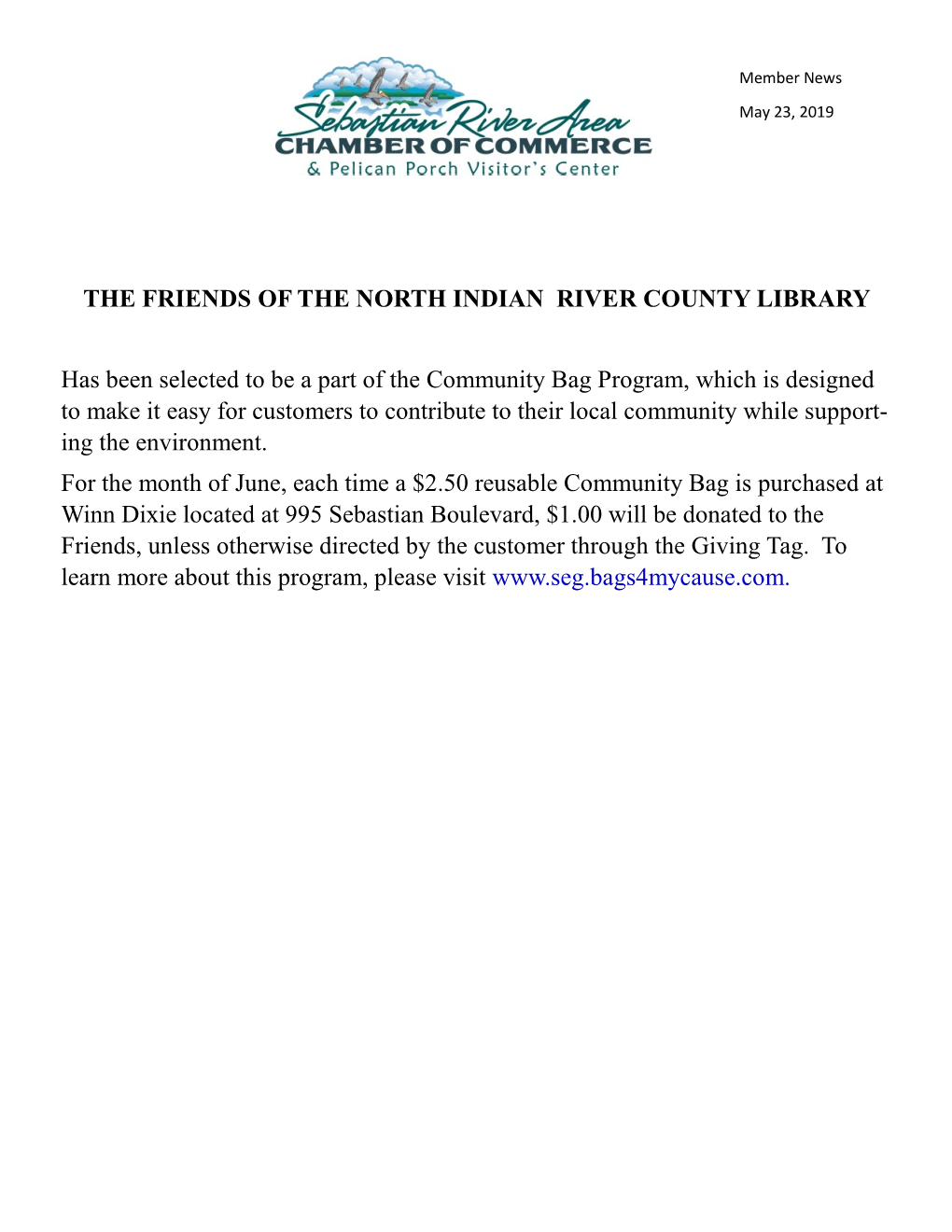 The Friends of the North Indian River County Library