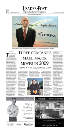Three Companies Make Major Moves in 2009