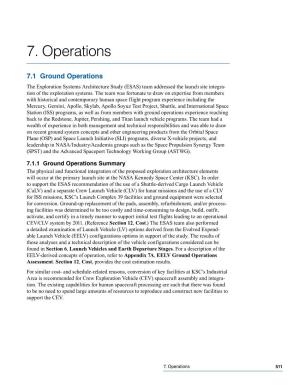 7. Operations