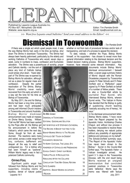Dismissal in Toowoomba