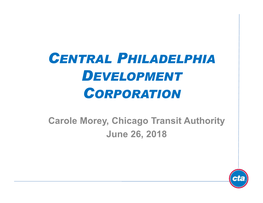 Carole Morey, Chicago Transit Authority June 26, 2018