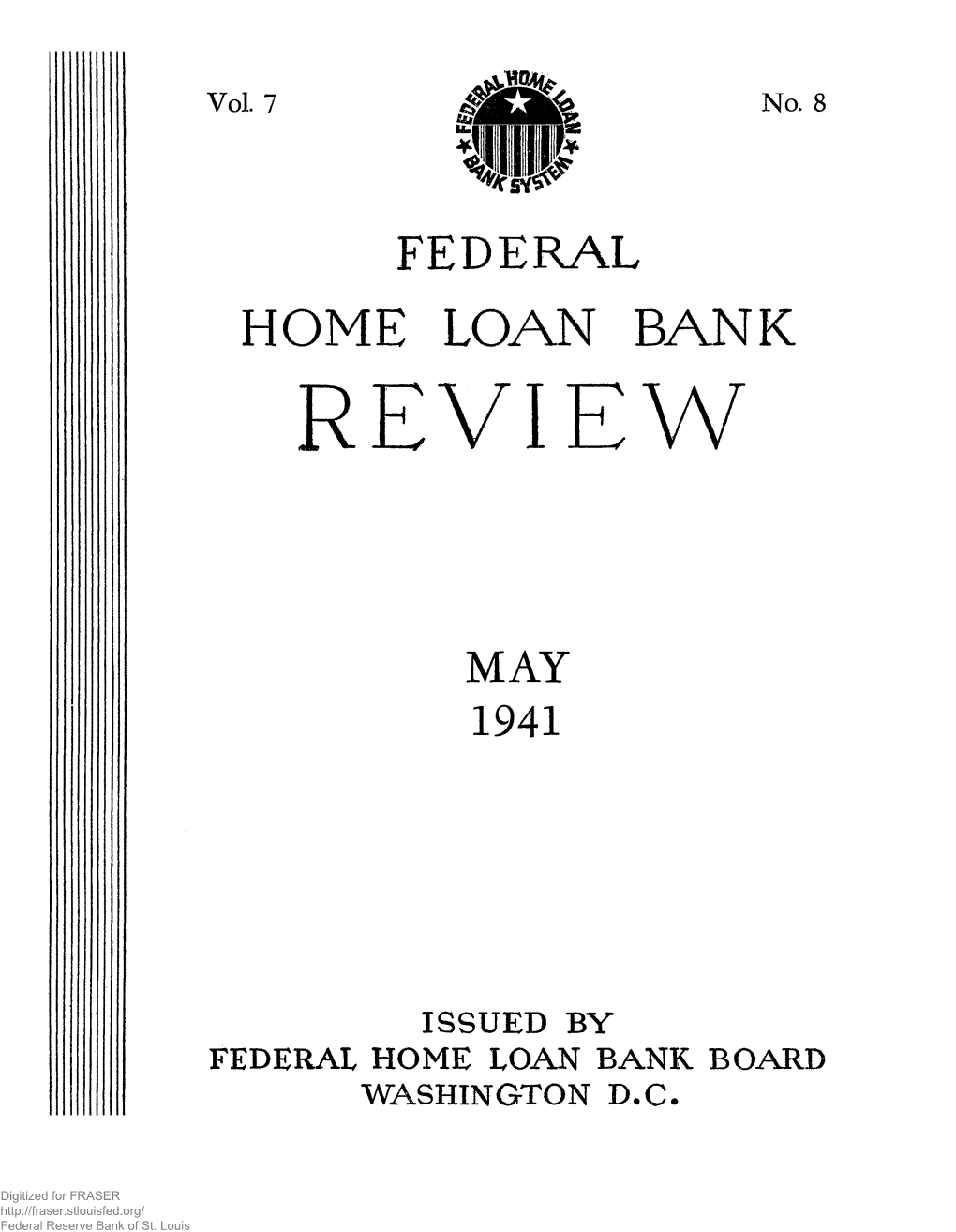 Federal Home Loan Bank Review