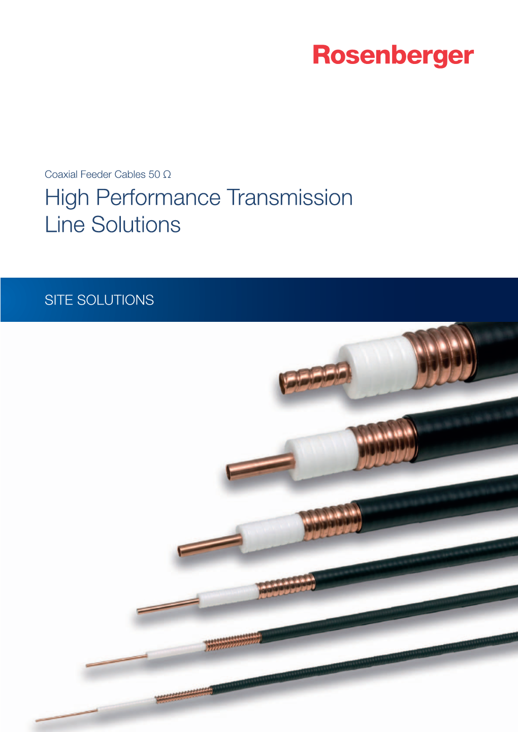 Site Solutions Coaxial Feeder Cables