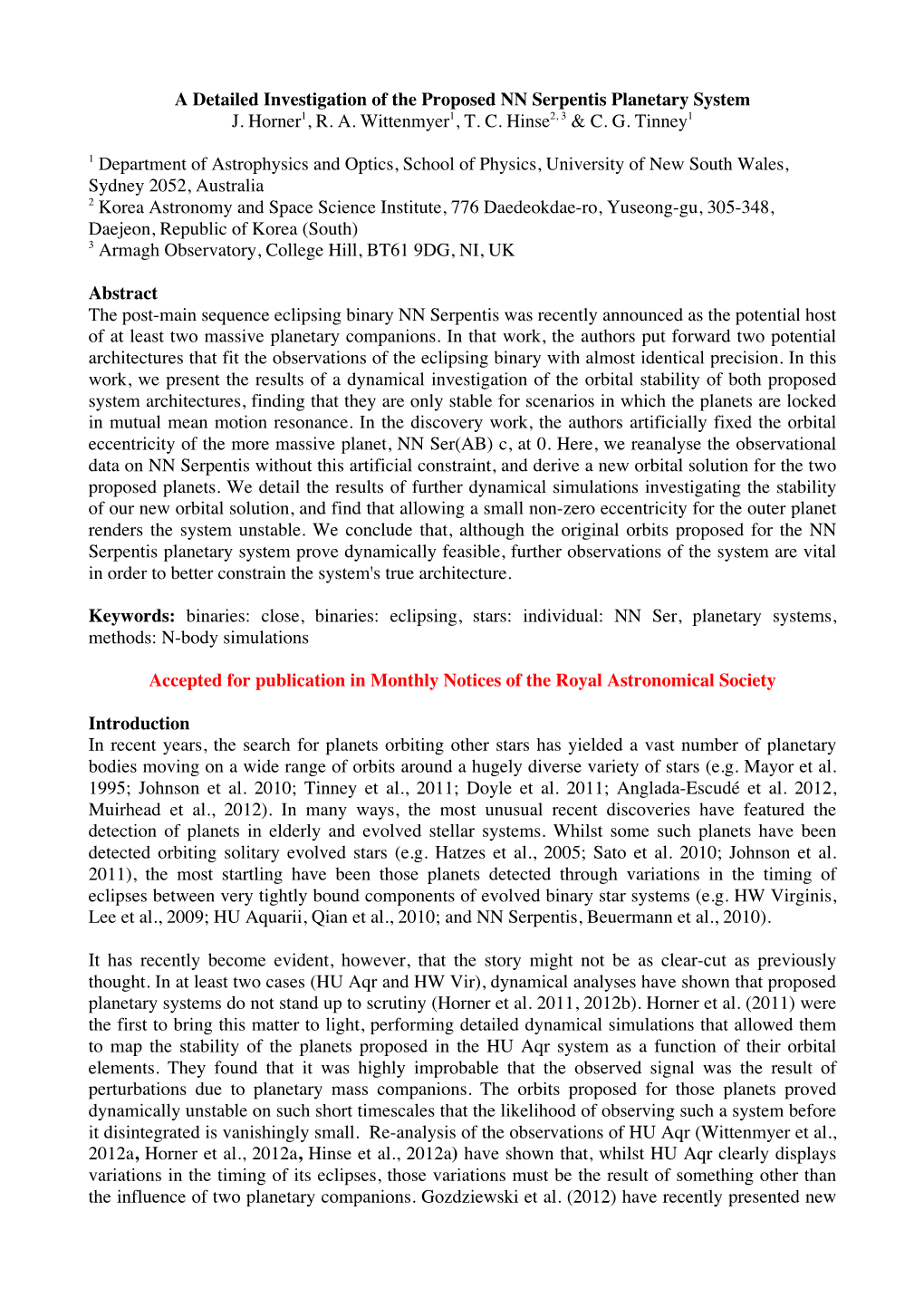 A Detailed Investigation of the Proposed NN Serpentis Planetary System J