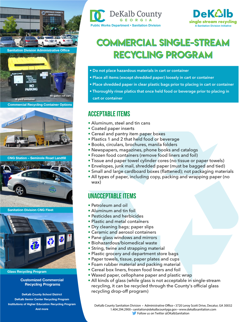 Commercial Recycling Flyer