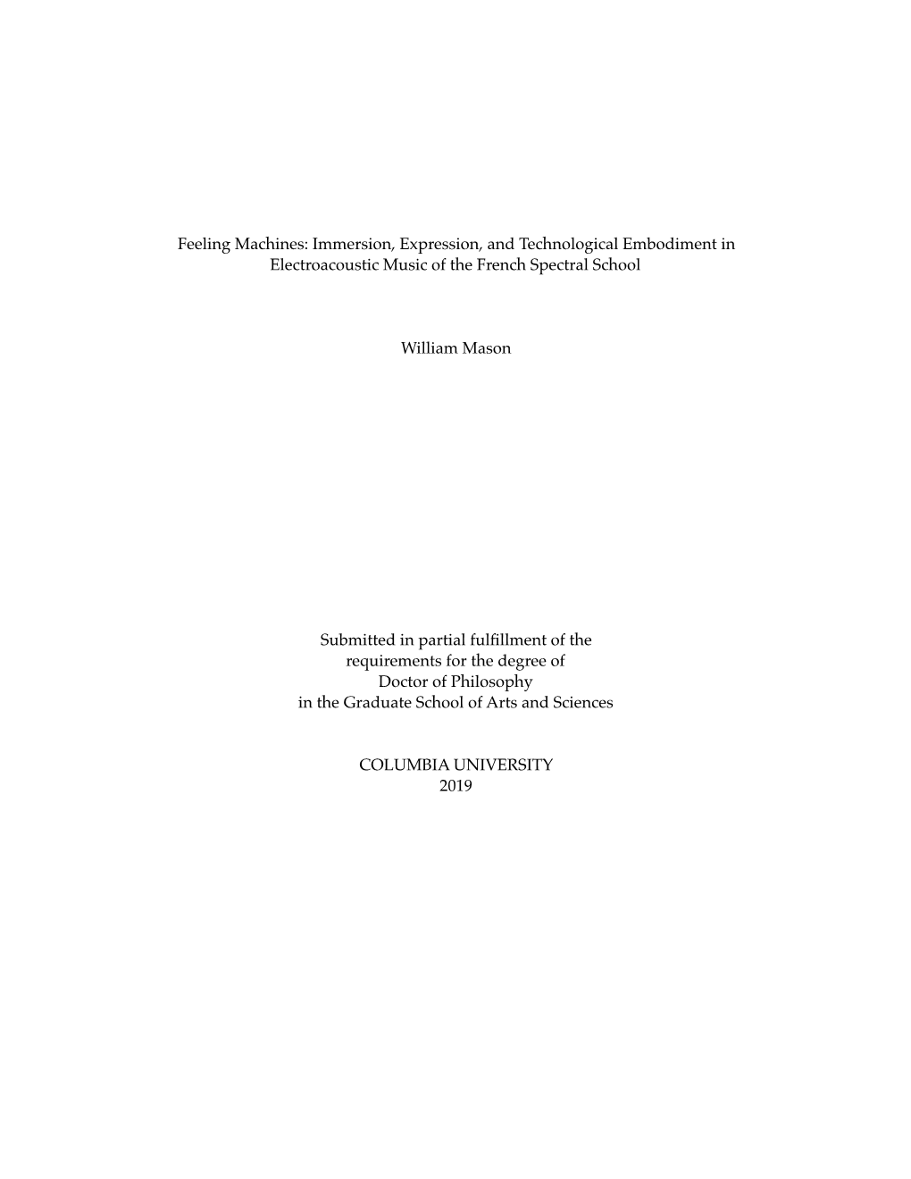 Mason Dissertation Complete