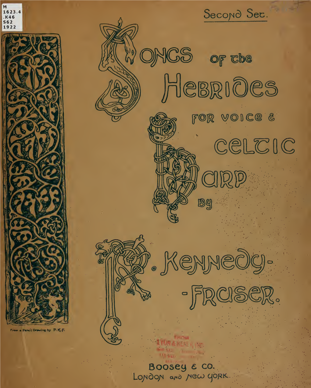 Songs of the Hebrides. for Voice and Celtic Harp Or Piano