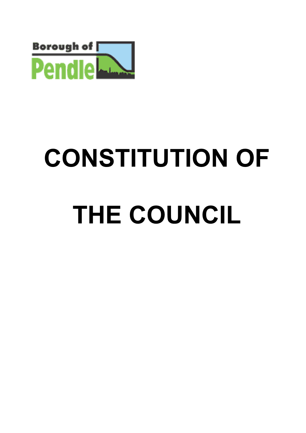 Constitution of the Council