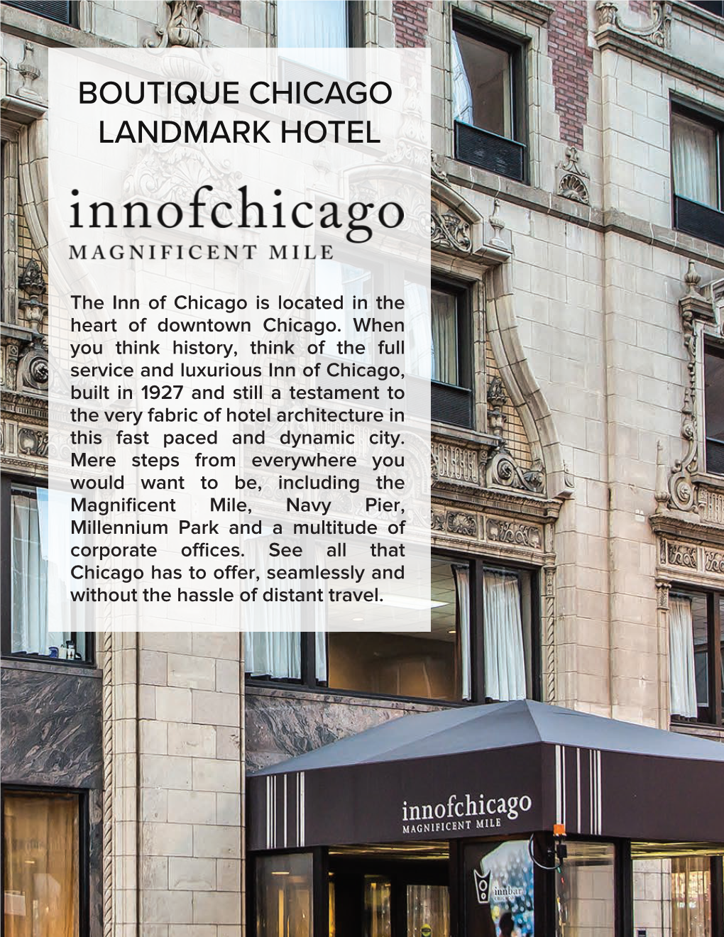 Boutique Chicago Landmark Hotel