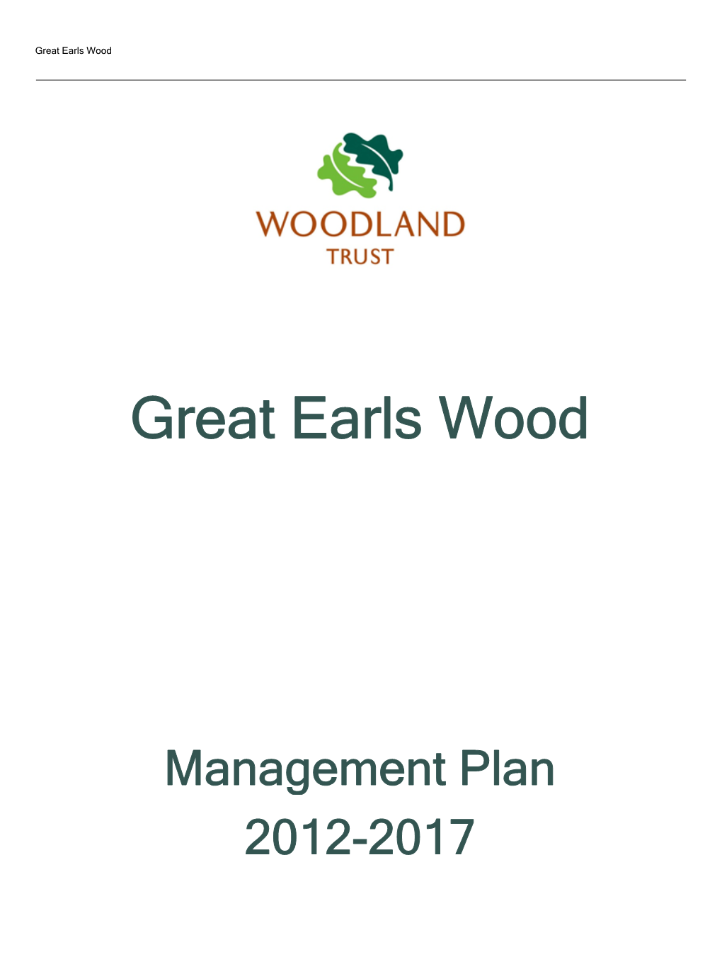 Great Earls Wood