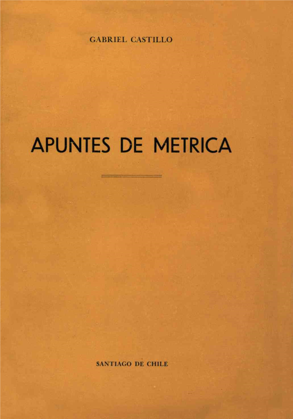 Apuntes De Metrica