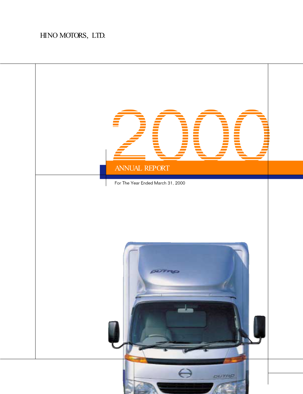 Hino Motors, Ltd. Annual Report