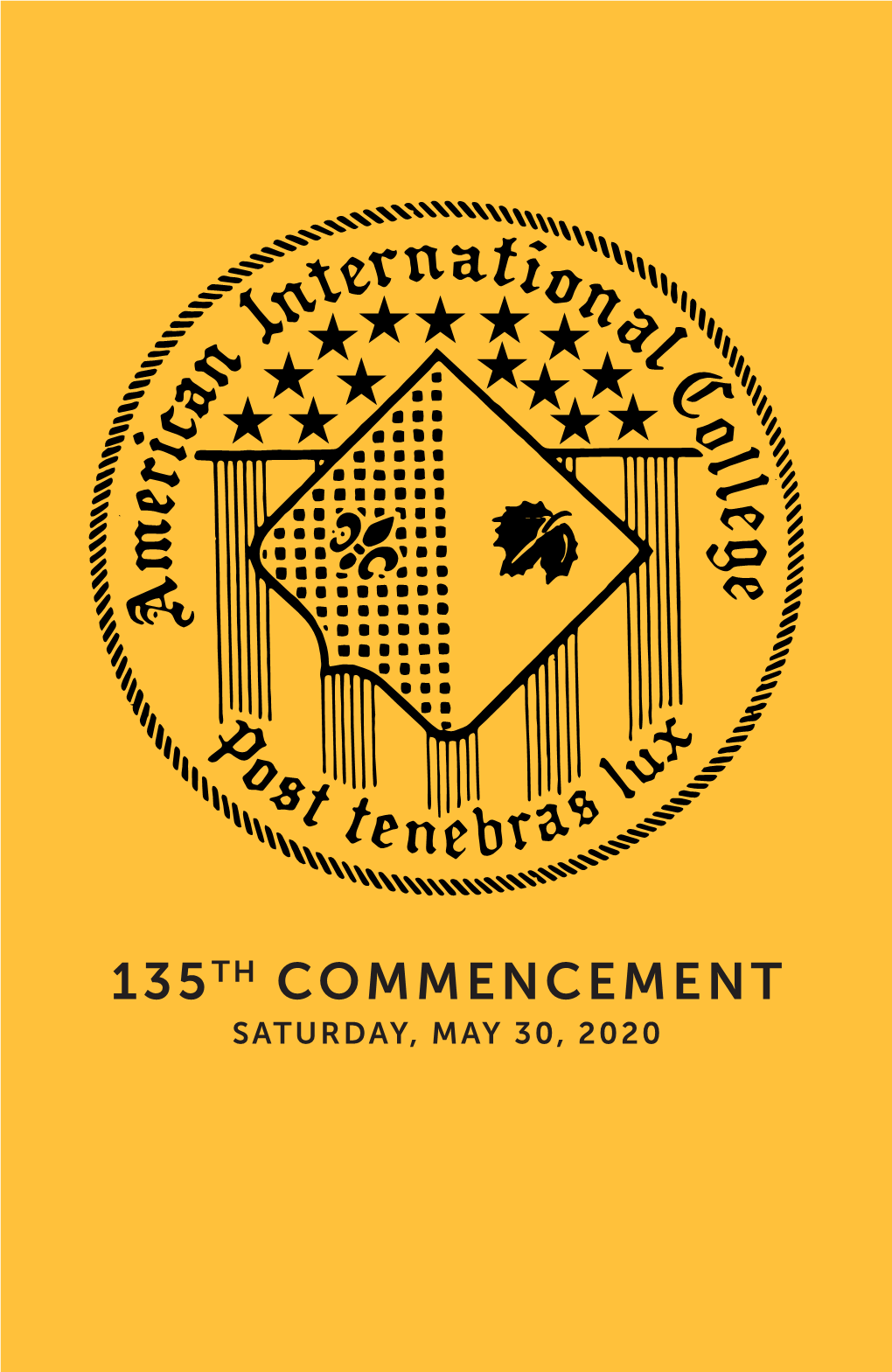 135Th Commencement Saturday, May 30, 2020