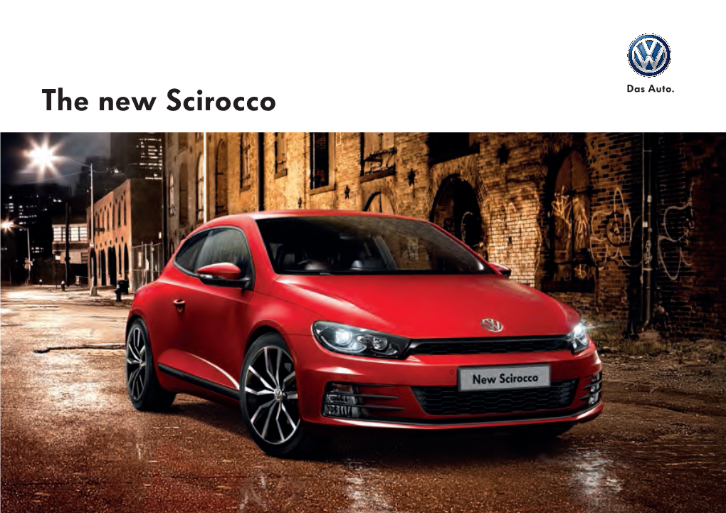 The New Scirocco THINK FAST