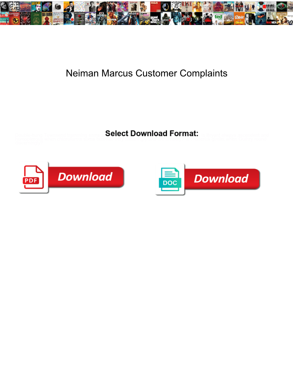 Neiman Marcus Customer Complaints