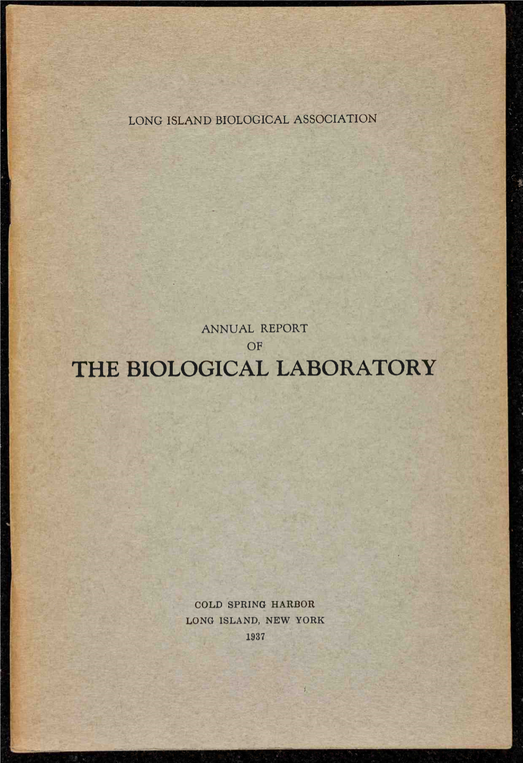 The Biological Laboratory