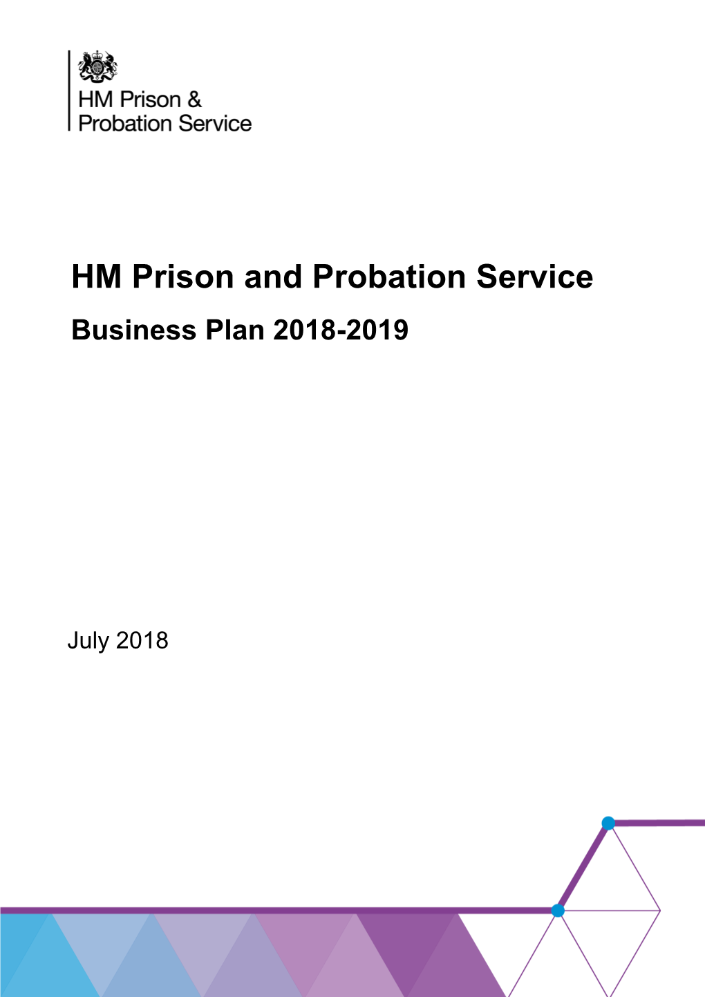 HM Prison and Probation Service Business Plan 2018-2019