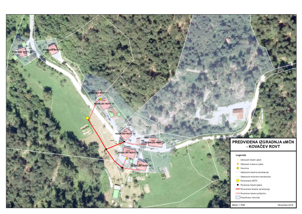 PREDVIDENA IZGRADNJA Smčn 122/6 - KOVAČEV ROVT 