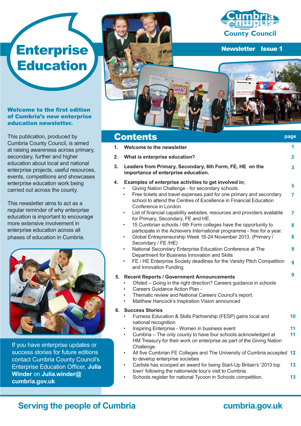 Enterprise Education Newsletter
