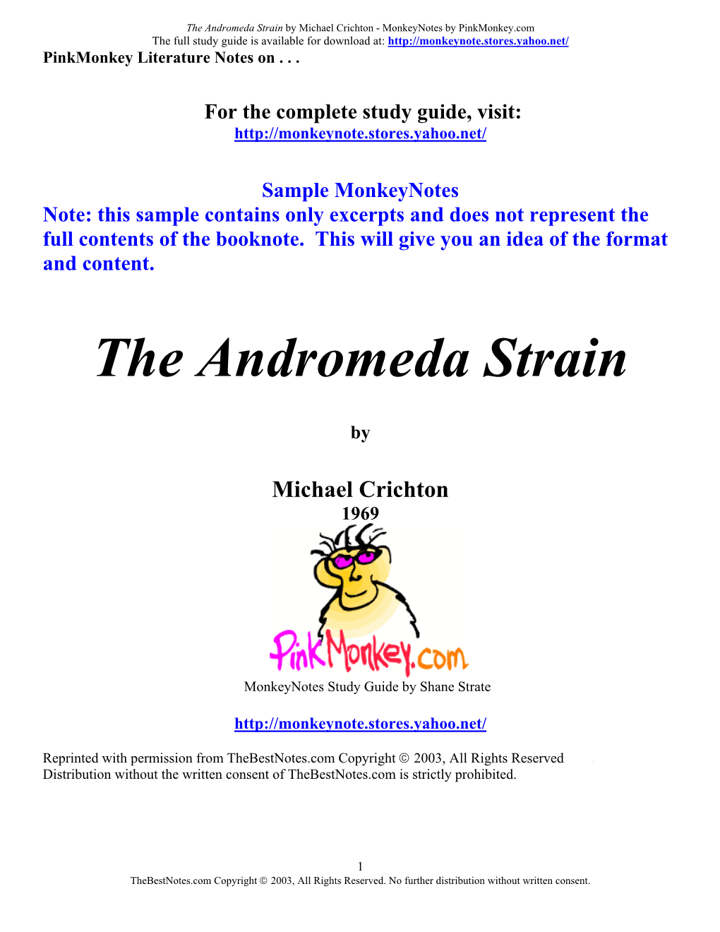 The Andromeda Strain