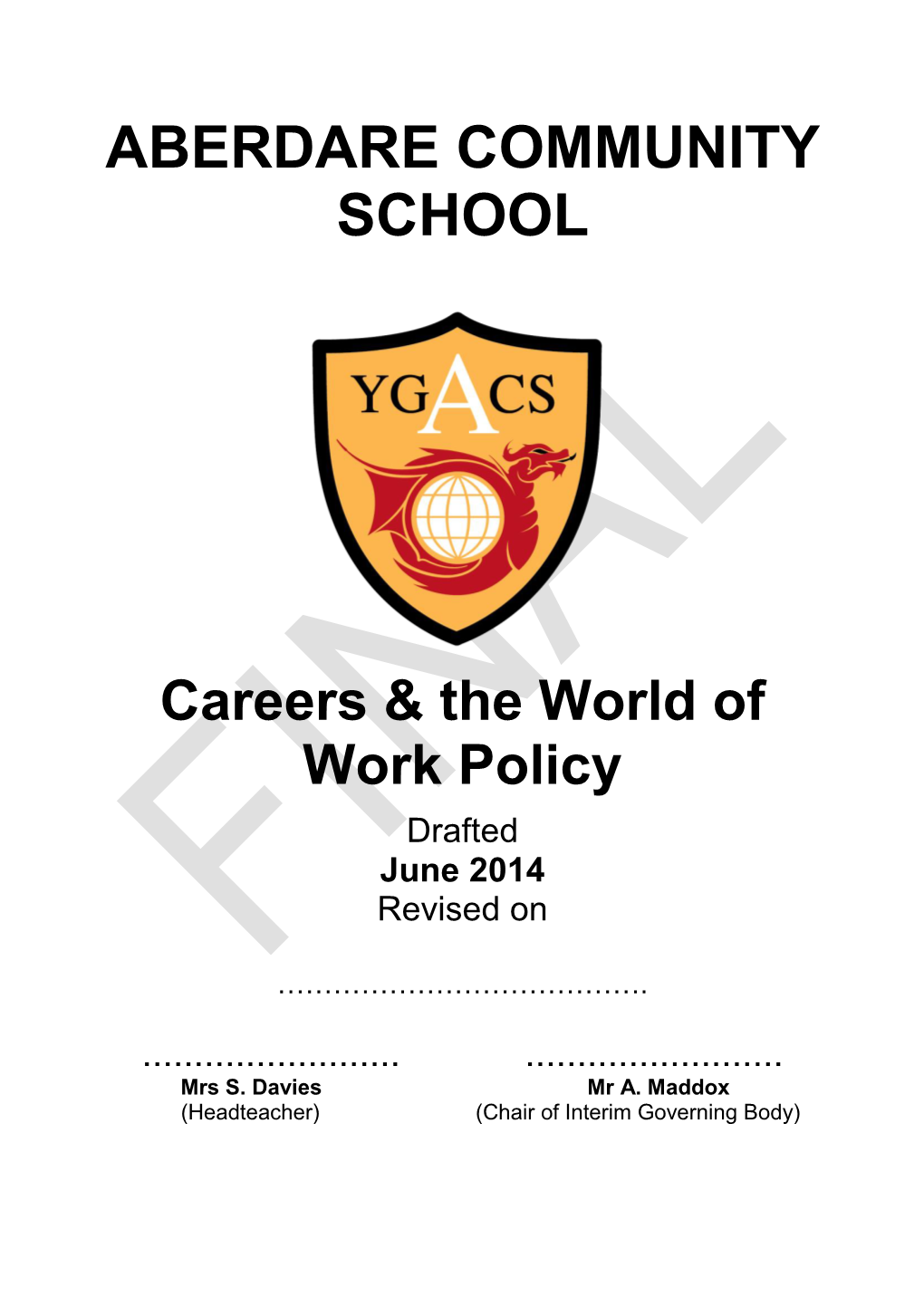 Careers Policy