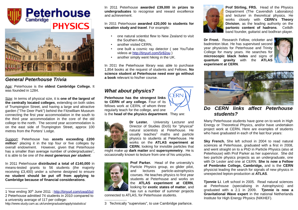 Peterhousephysics.Pdf