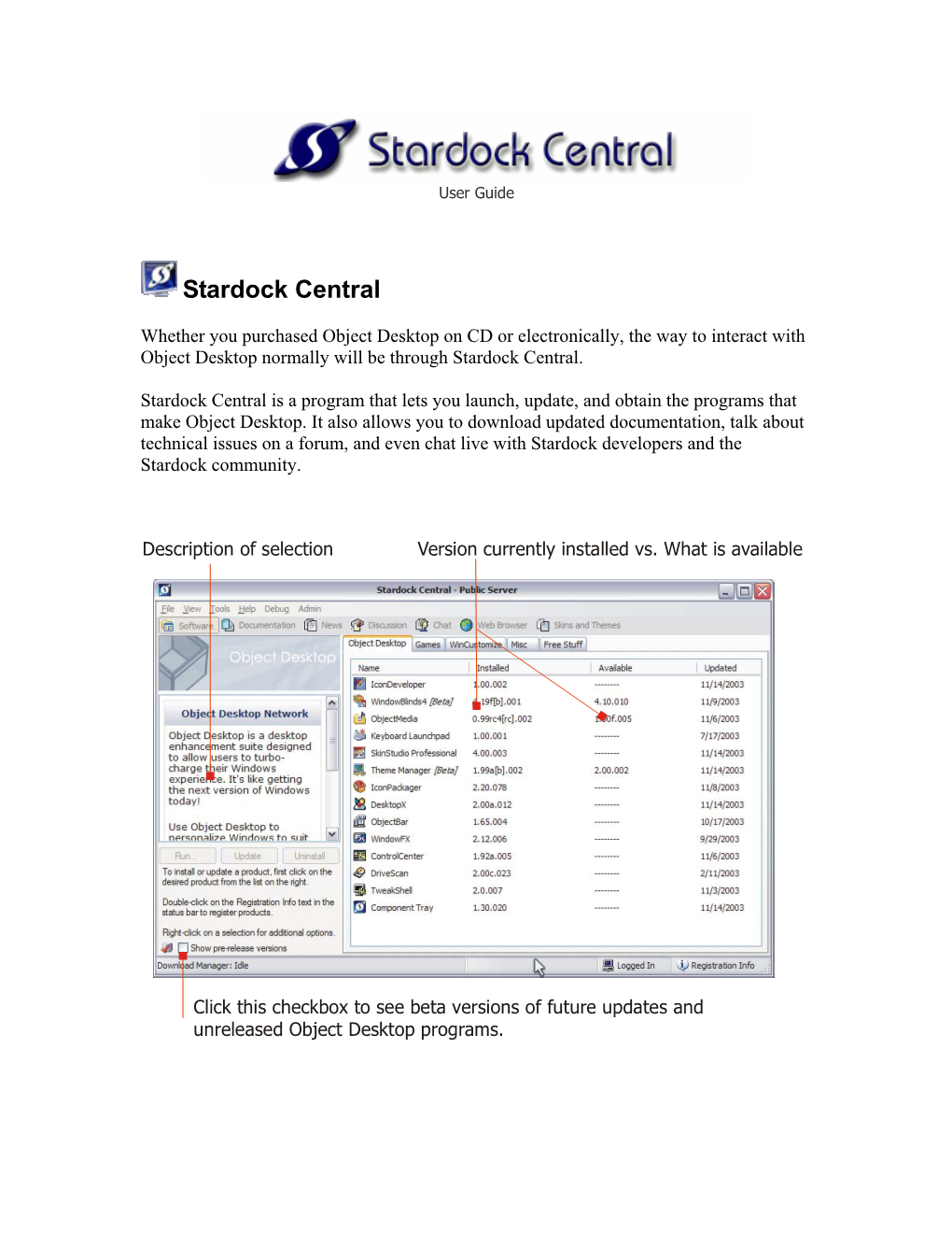 Stardock Central