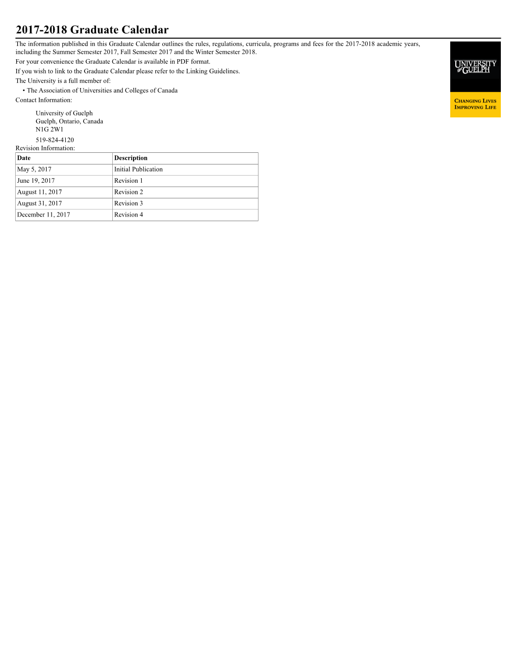 XII. Graduate Awards & Financial Assistance